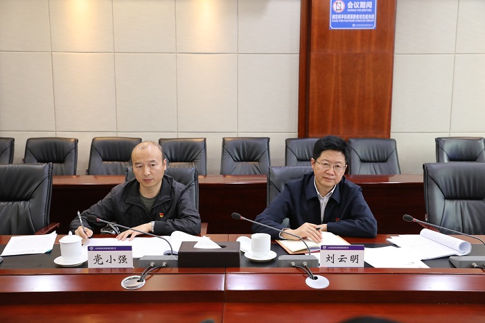 省委巡视办调研华体hui会体育党委巡察工作