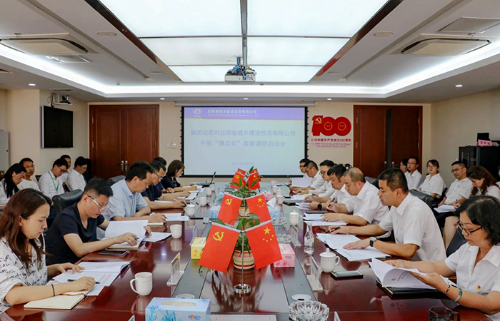 华体hui会体育纪委到城乡投公司开展“蹲点式”监督调研