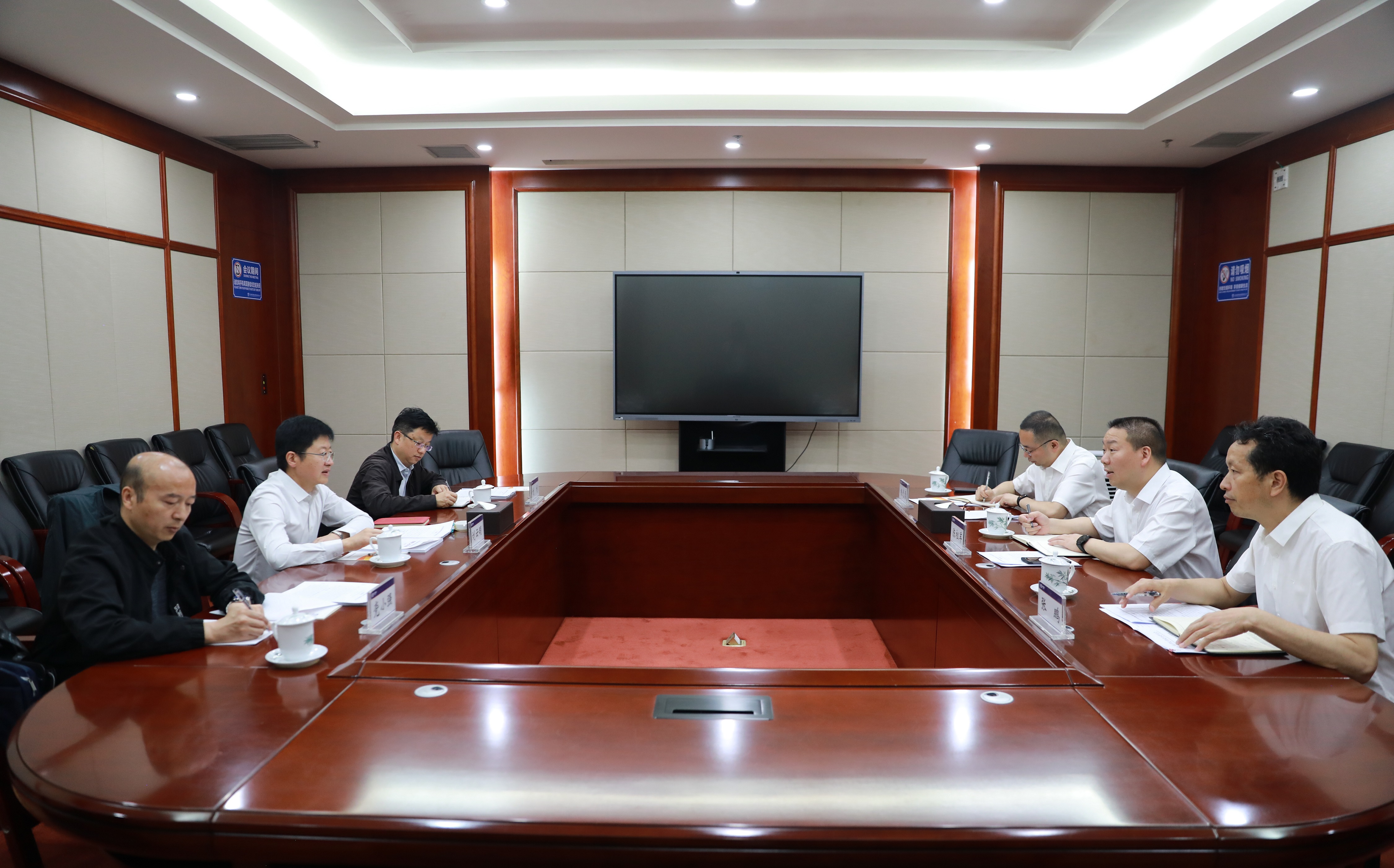 刘云明调研华体hui会体育党委巡察工作