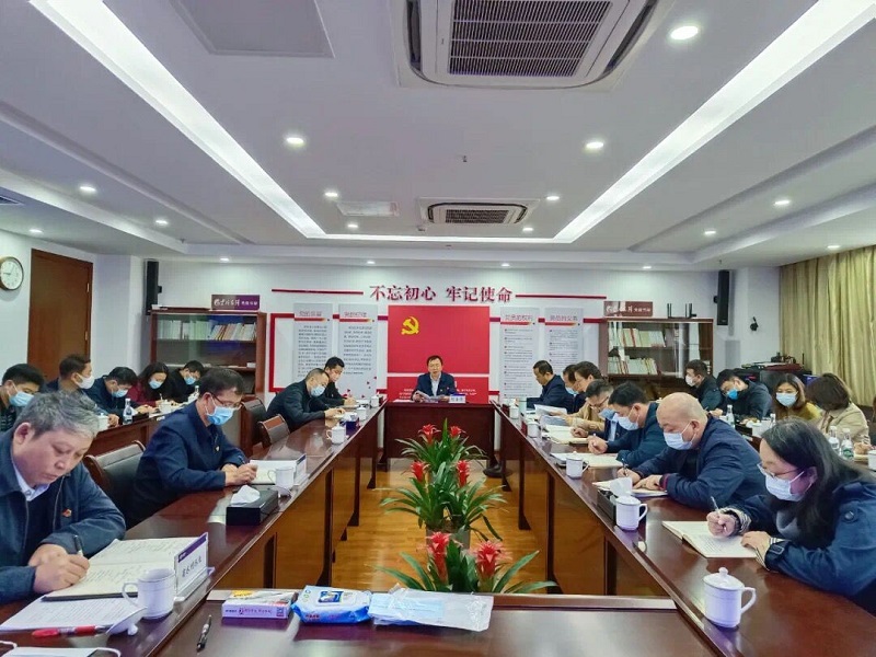 刘金荣为分管部门及联系单位宣讲党的二十大精神 