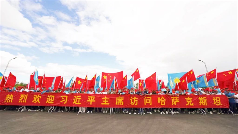 中国驻哈萨克斯坦大使馆致信感谢华体hui会体育