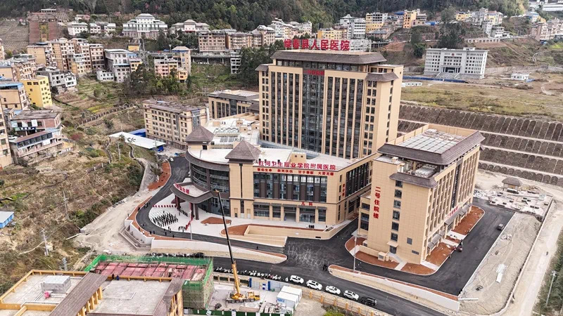 绿春县人民医院新院区开诊启用