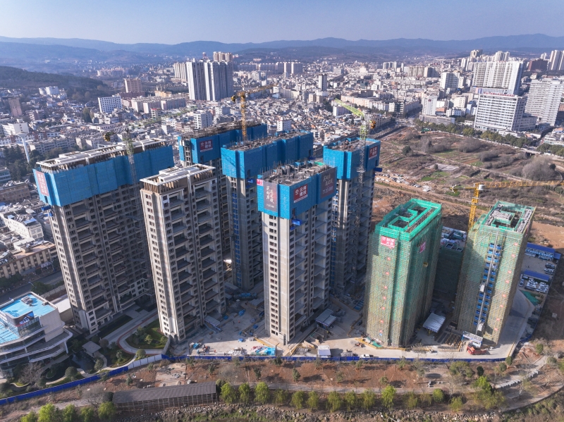 建投·西河瑞府项目全面封顶